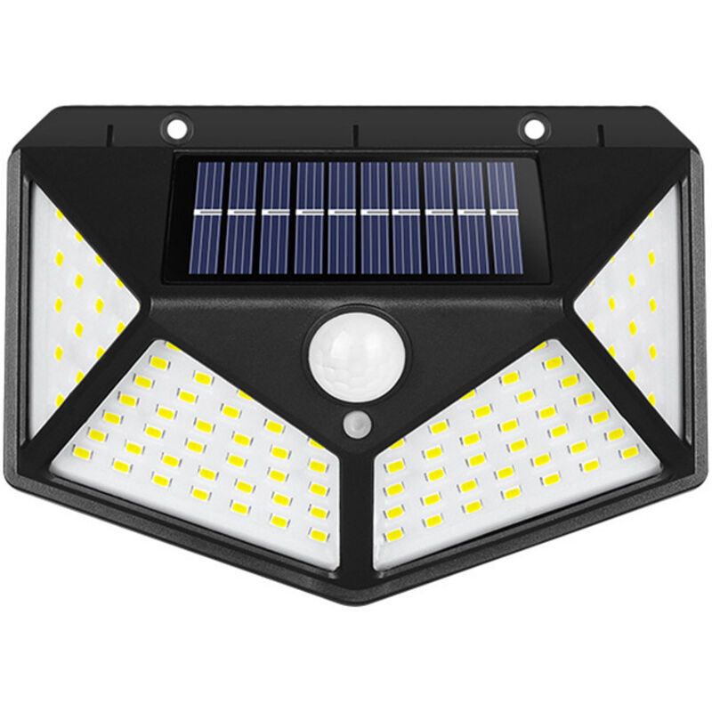 1 Pack Outdoor Solar Light 100 LEDs Motion Sensor Waterproof 1200mAh for Garden - Image 1