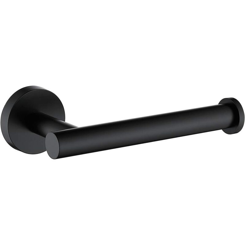 Black SUS304 Stainless Steel Wall Mounted Toilet Paper Holder for Bathroom - Image 1