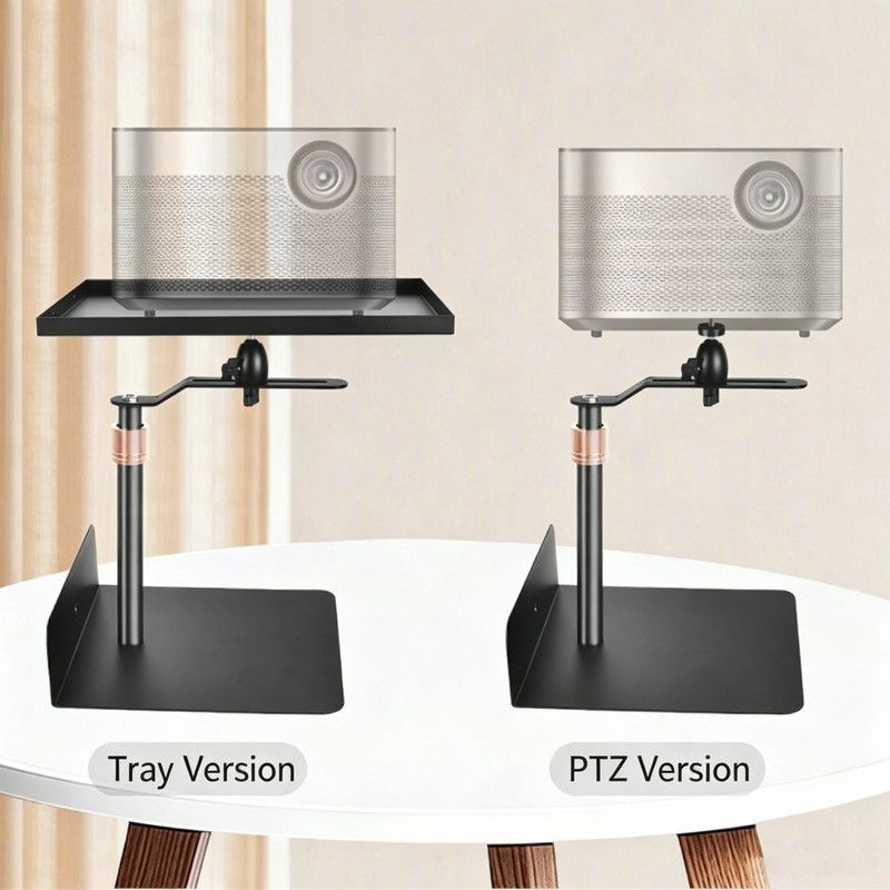 Hidden No-Drill Projector Stand, Sofa Bed Gap Floor Projector Mount with Adjustable Height, for Bedroom Home Theater - Image 6