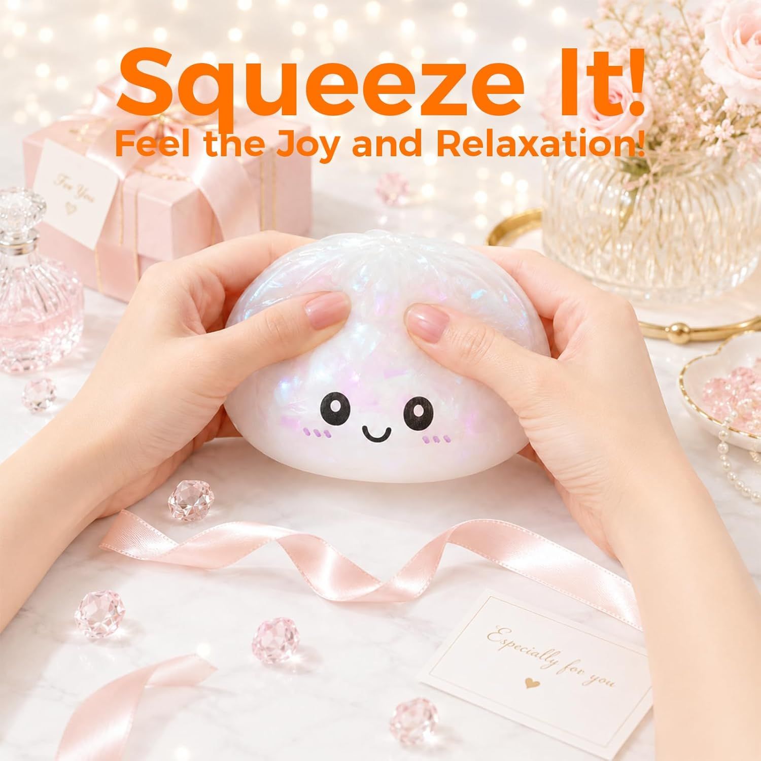 Dumpling Squishy Surprise Style, 1 Random Color - Image 3