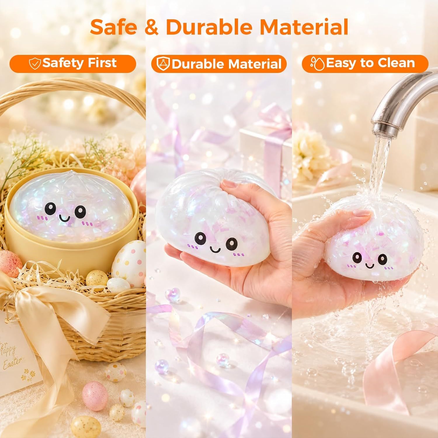 Dumpling Squishy Surprise Style, 1 Random Color - Image 5