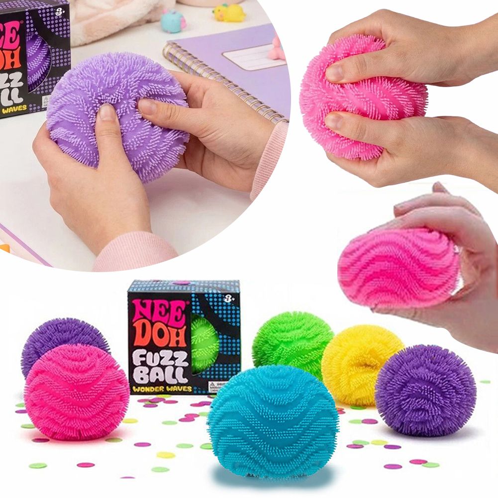 Flower Power Fuzzy Fidget Item - Image 3