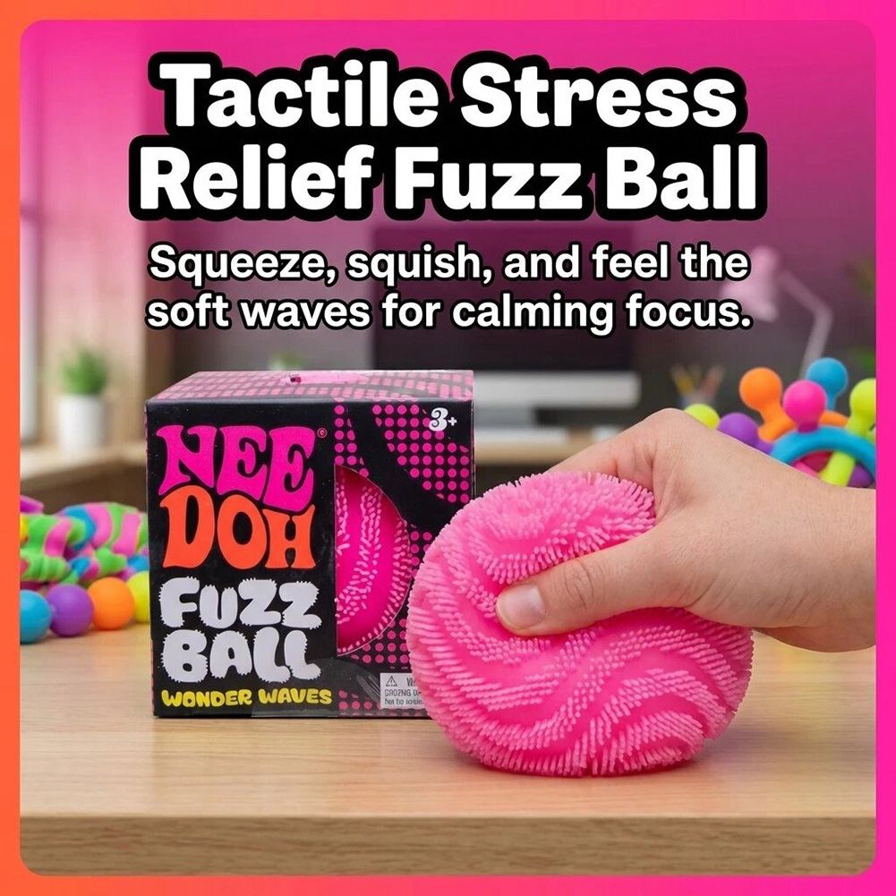 Flower Power Fuzzy Fidget Item - Image 4