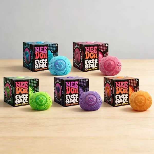 Fuzz Ball Fidget Item, Pink - Image 2