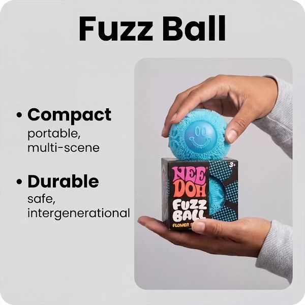 Fuzz Ball Fidget Item, Pink - Image 6