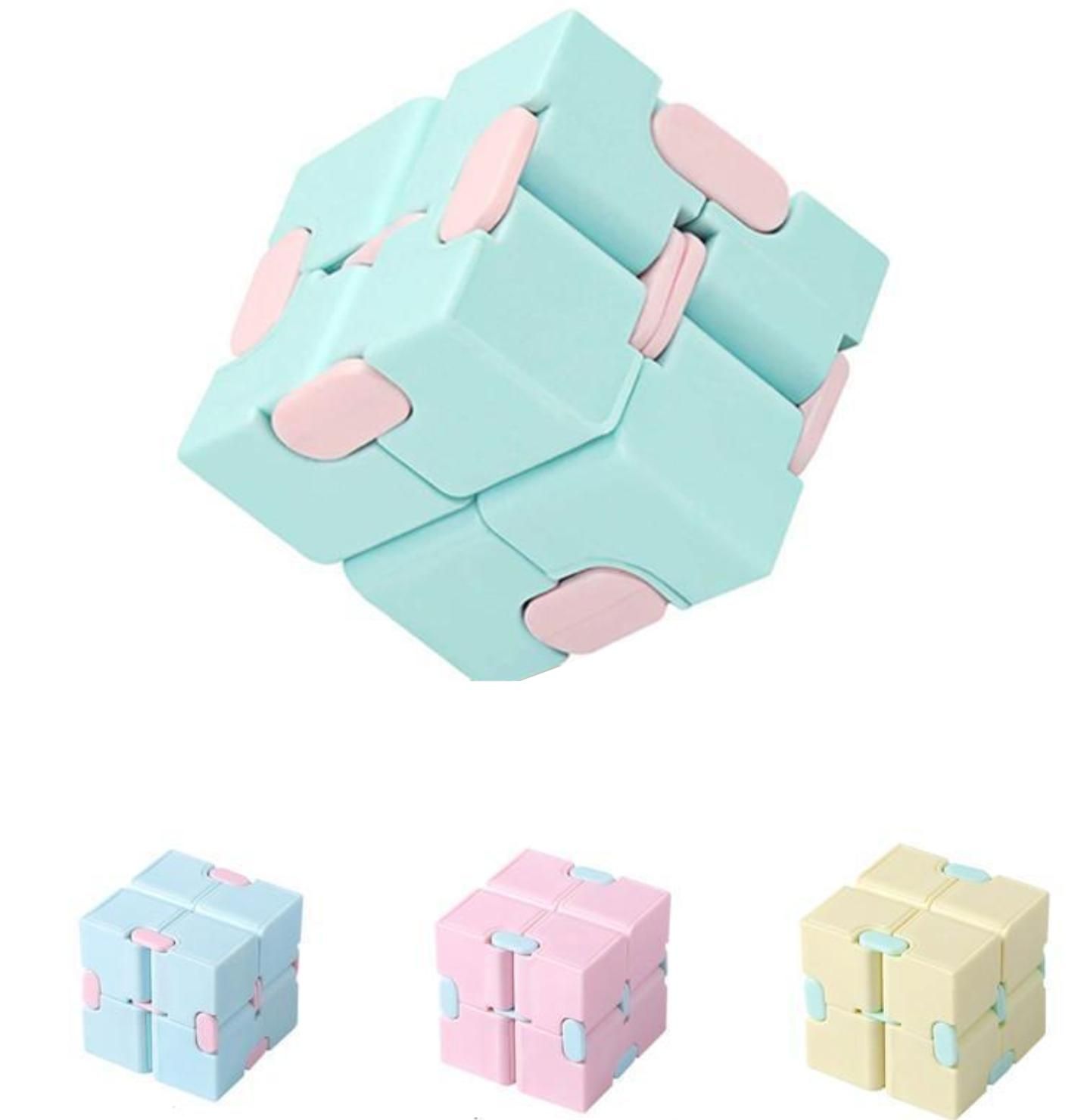 Infinity Cube Fidget Item, Blue - Image 6