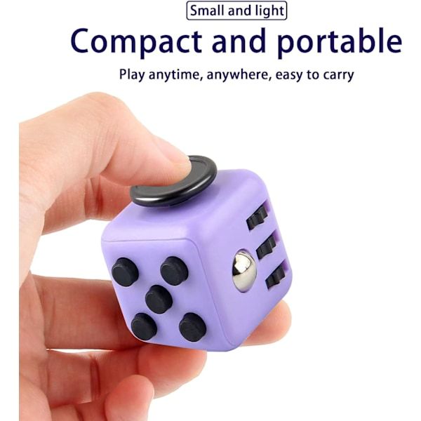 2-Pack Fidget Cubes, 6-Function Finger Desk Accessories - Image 4