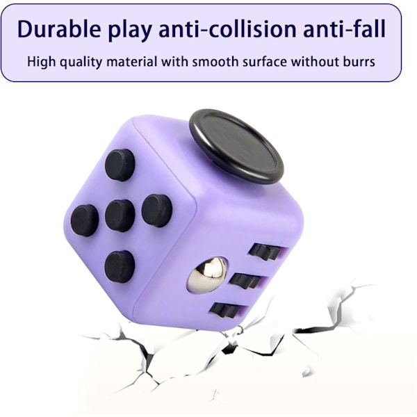 2-Pack Fidget Cubes, 6-Function Finger Desk Accessories - Image 5