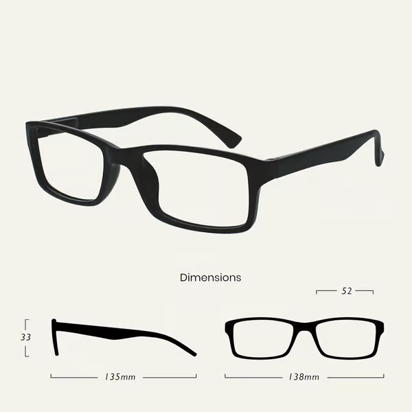 Black Reading Glasses 4-pack Value Designer Style Men Women(+4.00) - Image 2