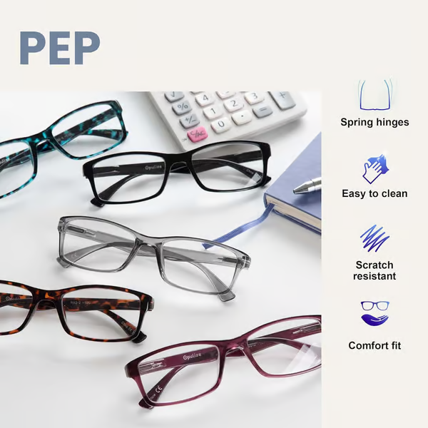 Purple Reading Glasses 4-pack Value Designer Style Men Women(+3.50) - Image 4