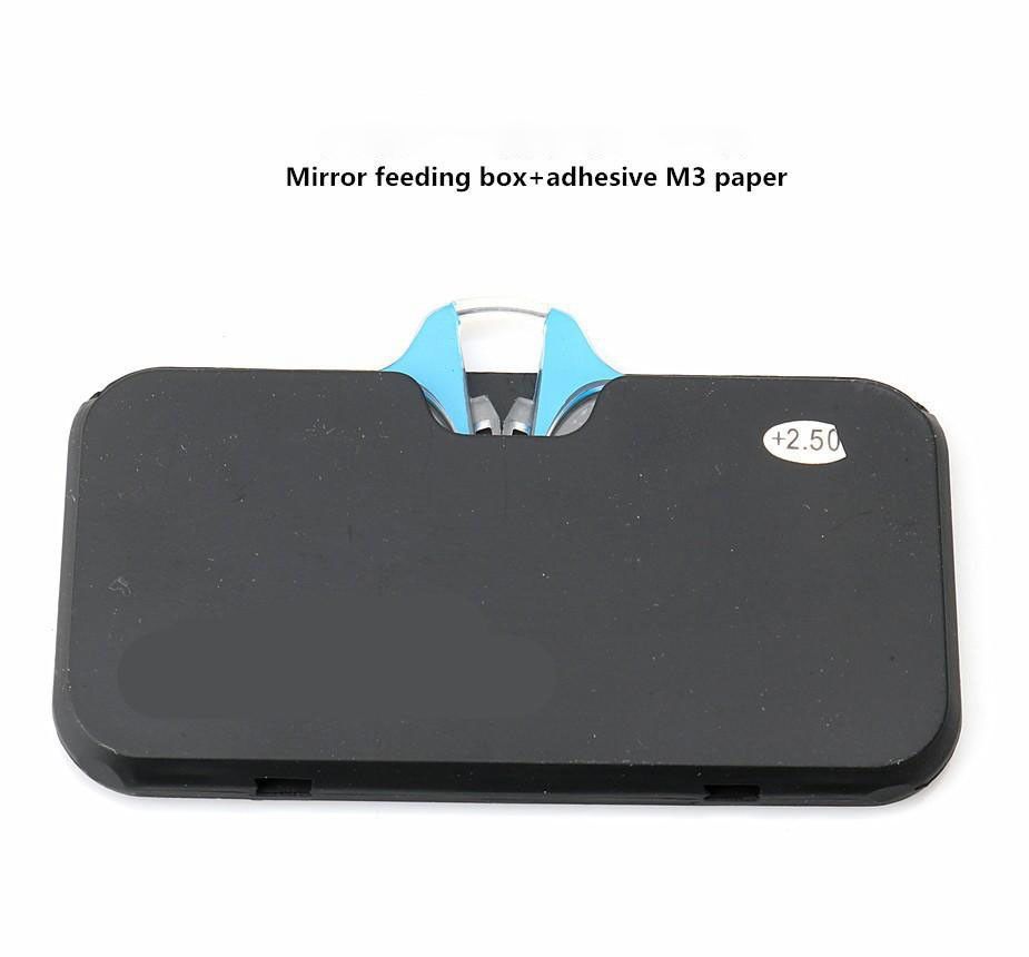 Nose Clip Reading Glasses No Legs Mini Portable Presbyopic Glasses With Sticky Phone Case Ultra Light PC Lens Readers +3.00 - Image 2