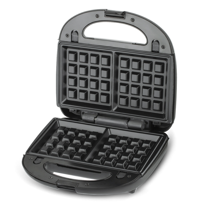 RAF R.214H Waffle Maker 750W Double-Sided Waffle Iron, Grid Non-Stick Plates, Wide Voltage 110-220V Home Dessert Baking Machine - Image 3