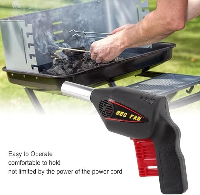 Portable Grill Fan Air Blower for Outdoor Grill - Image 4