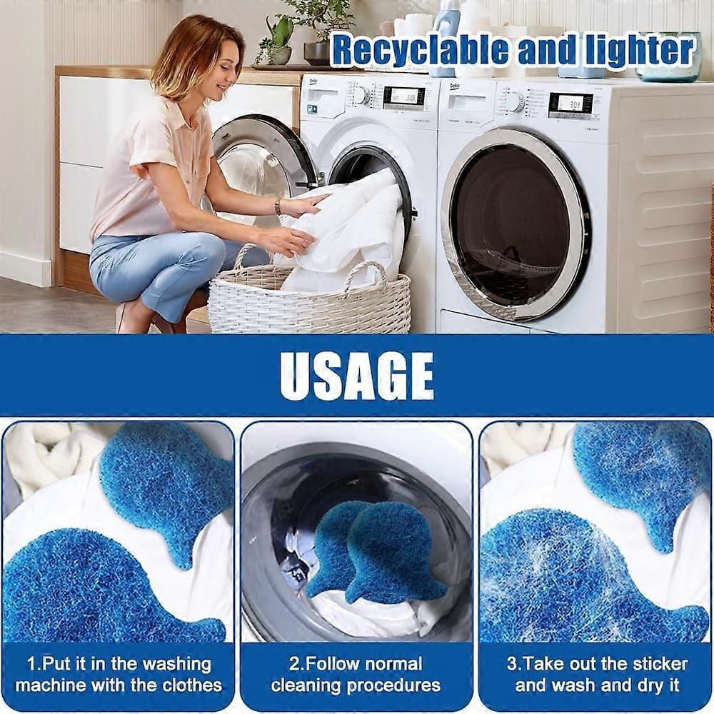 12-Pack Reusable Pet Hair Removers for Washing Machine Cat and Animal Hair - Image 5