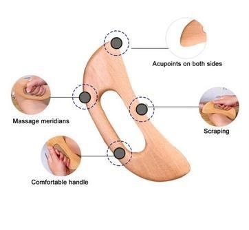 Wooden Gua Sha Massage Tool - Image 4