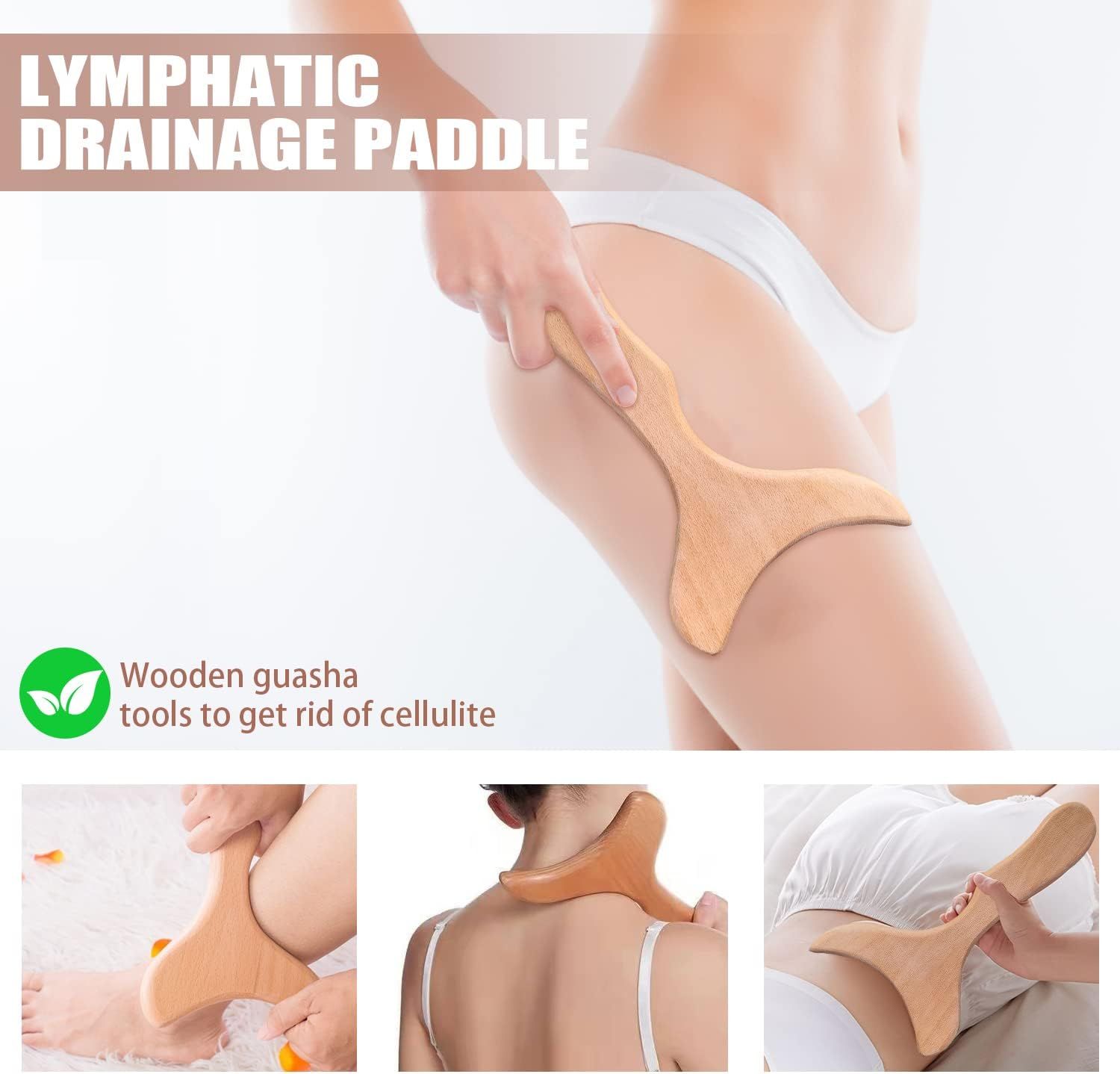 3-in-1 Wood Therapy Massage Tool Kit for Maderoterapia and Lymphatic Drainage - Image 2