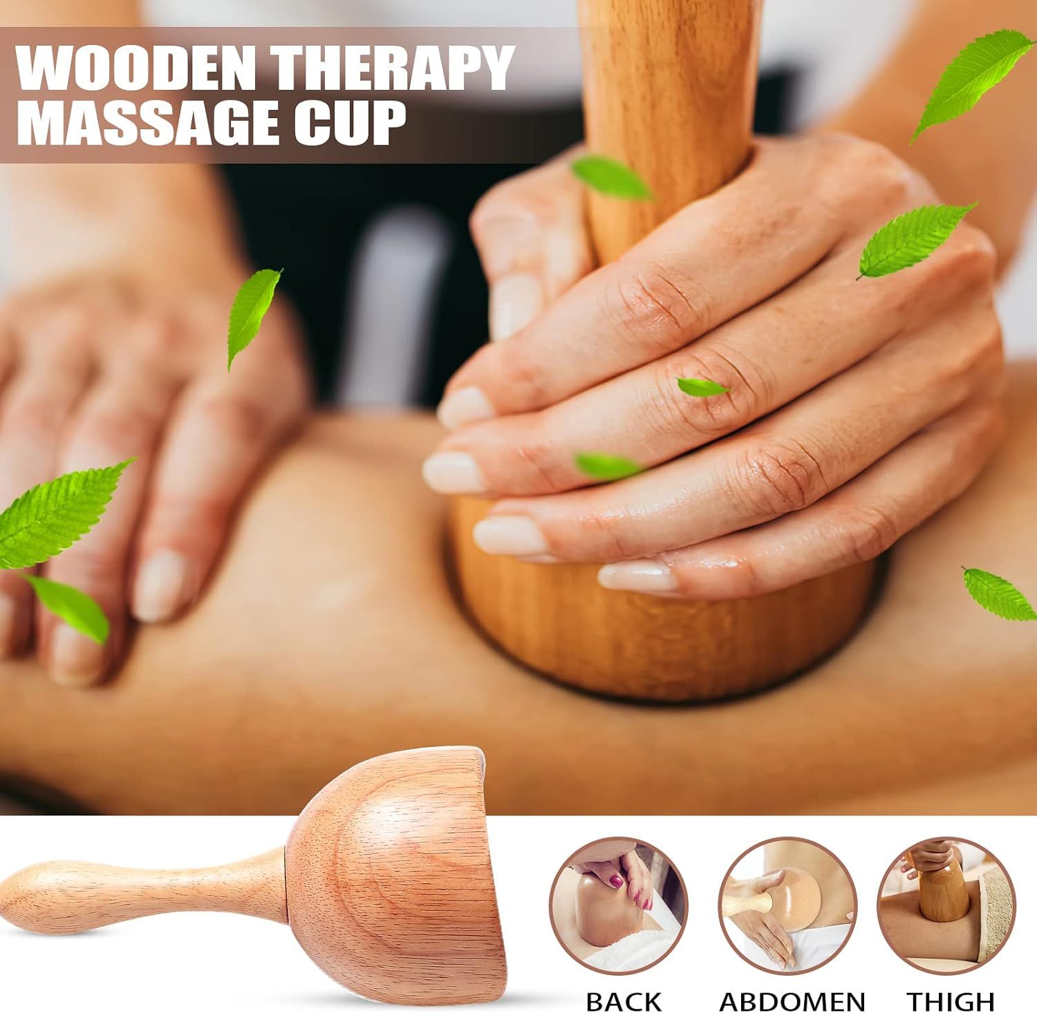 3-in-1 Wood Therapy Massage Tool Kit for Maderoterapia and Lymphatic Drainage - Image 3