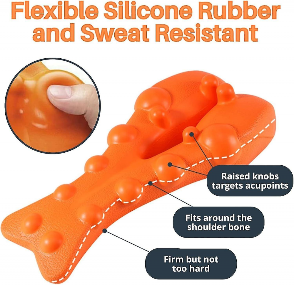 Trapezius Trigger Point Massager for Neck Shoulder and Muscle Pain Relief - Image 2