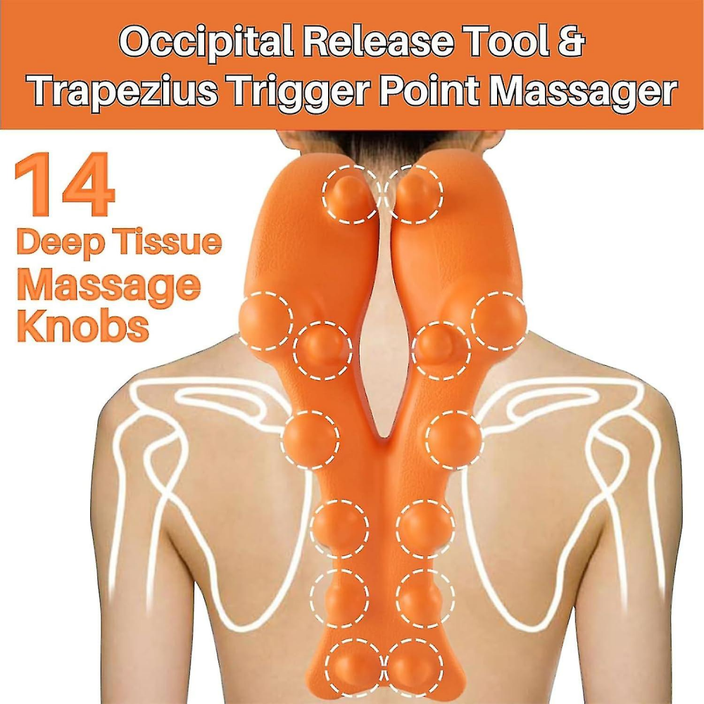 Trapezius Trigger Point Massager for Neck Shoulder and Muscle Pain Relief - Image 4