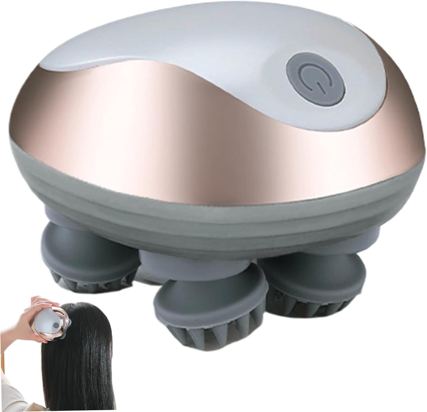 Electric Scalp Massager Cordless Waterproof 3 Modes for Hair and Body Relaxation - Image 1