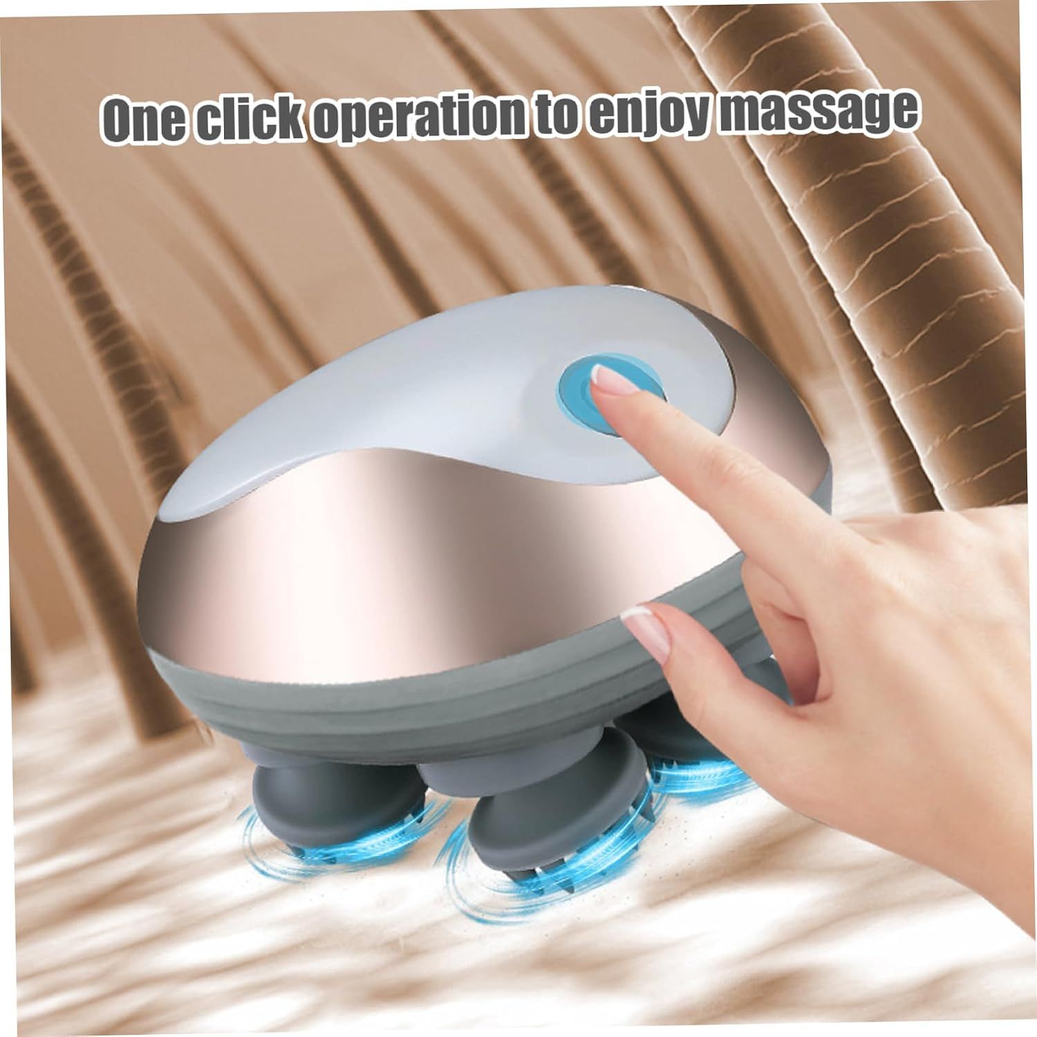 Electric Scalp Massager Cordless Waterproof 3 Modes for Hair and Body Relaxation - Image 5
