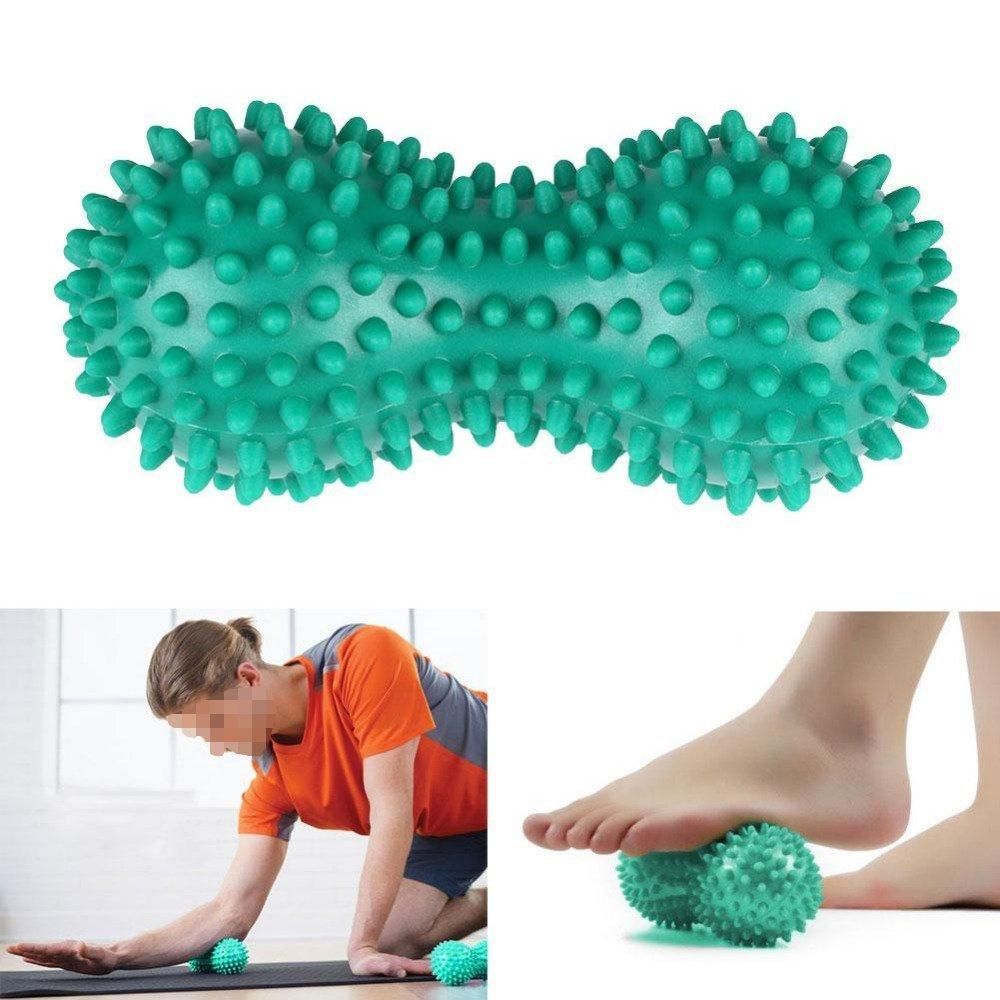 Peanut Muscle Massage Roller Stick for Yoga and Body Massage Multicolor - Image 4