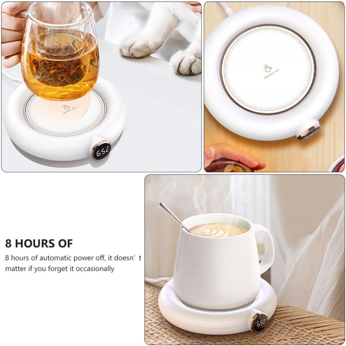 USB Coffee Cup Warmer Plate for Home and Tea Cups - Image 2