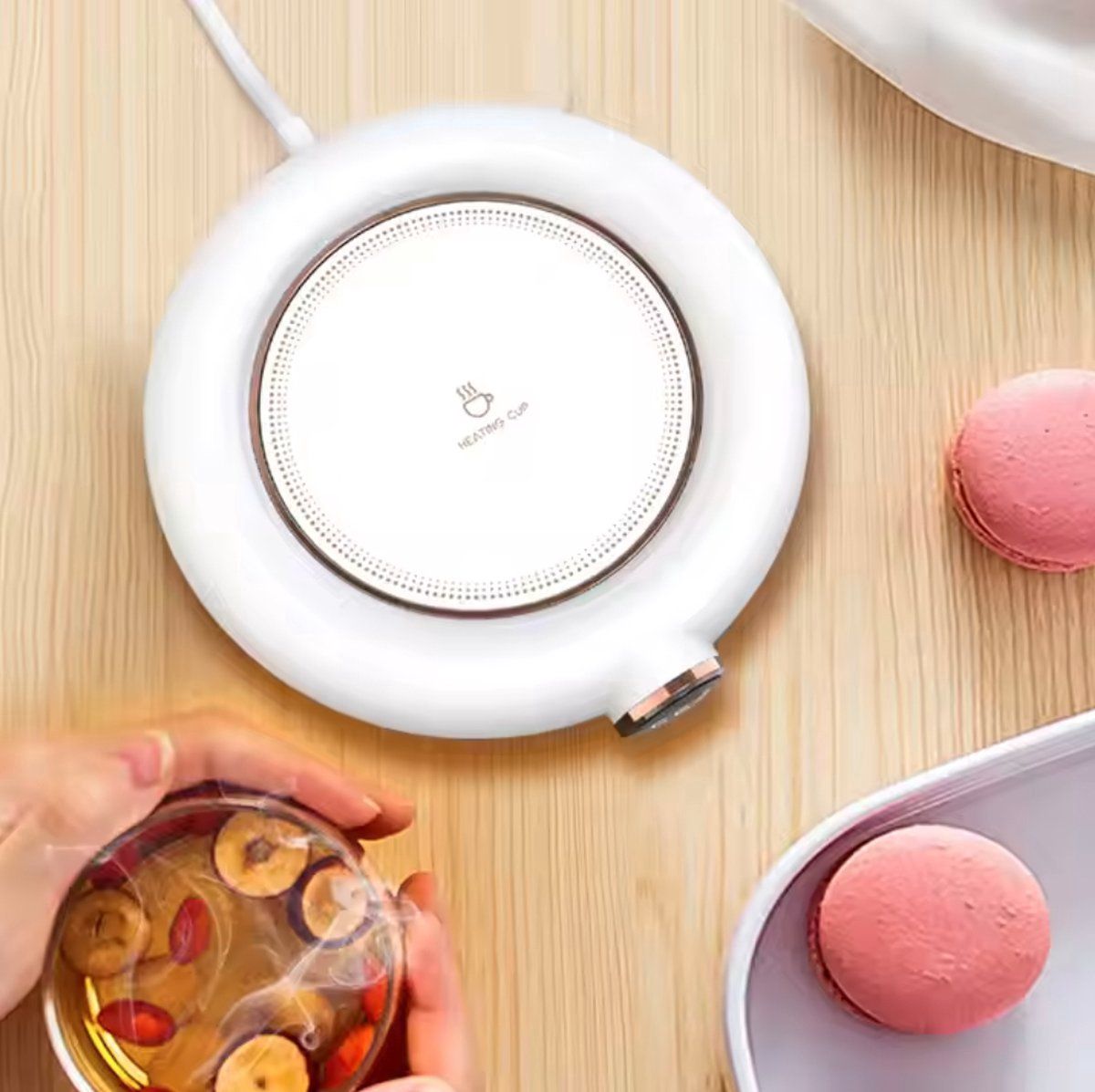 USB Coffee Cup Warmer Plate for Home and Tea Cups - Image 4