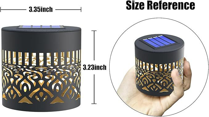 1-Piece Solar Garden Wall Light for Fence and Patio Warm White - Image 3