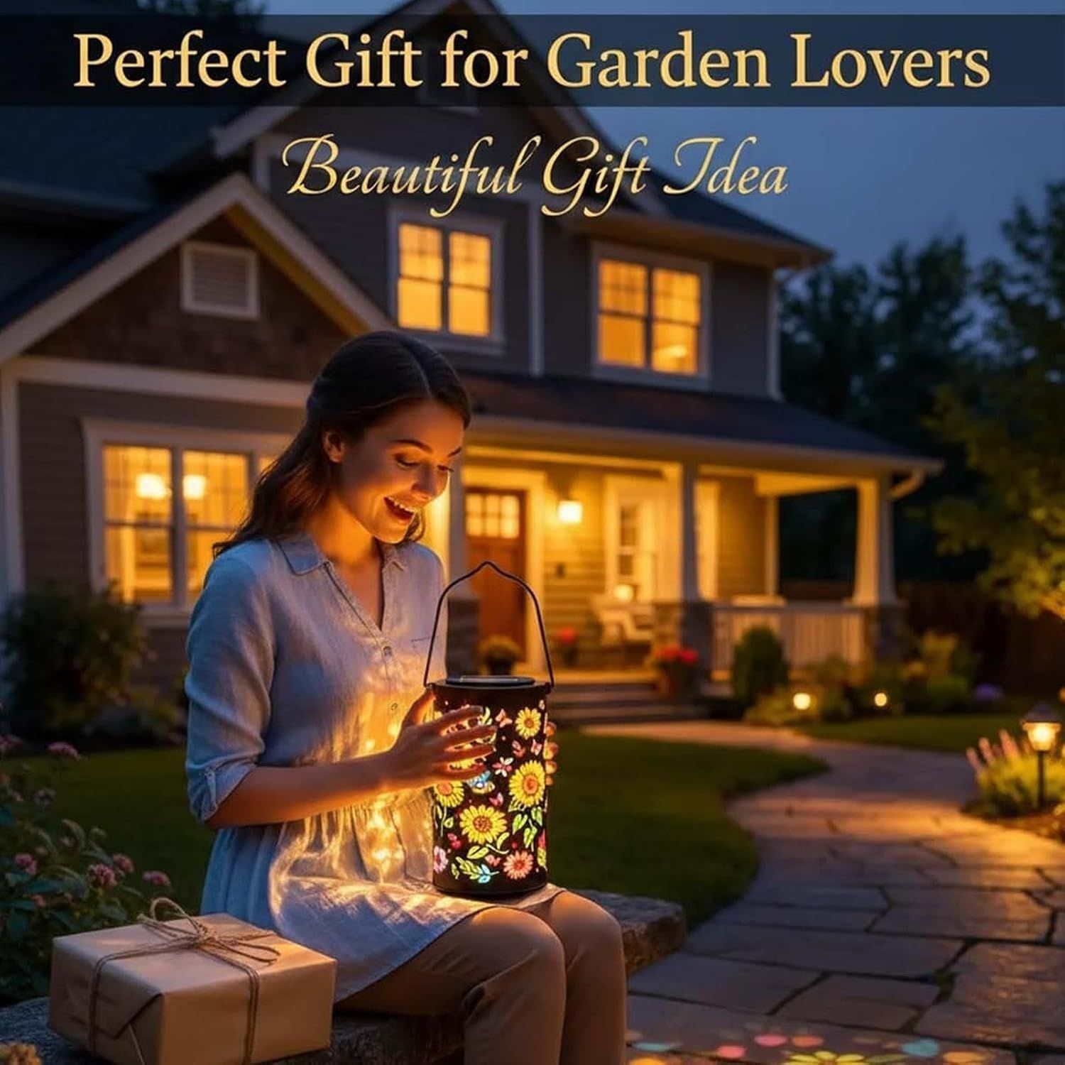 Solar Garden Lights Weatherproof LED Lighting for Backyard Patio Balcony Path and Garage - Image 4