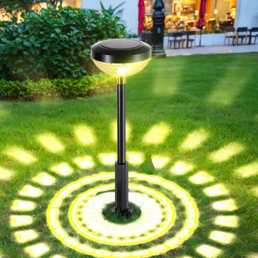 2-Piece Solar Garden Lights for Outdoor Use - Image 2