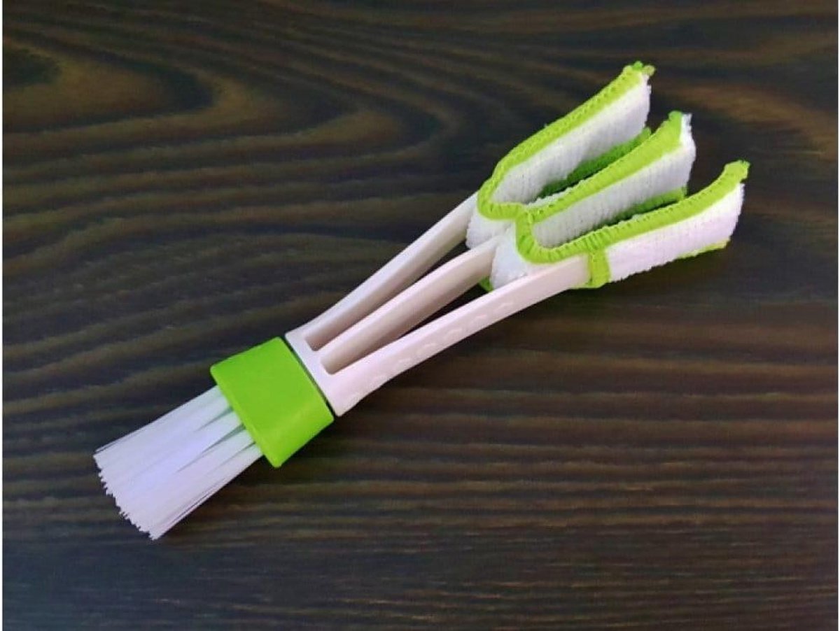 Barbecue brush - BBQ cleaning brush - Microfiber cleaning brush - 17 cm - Image 1