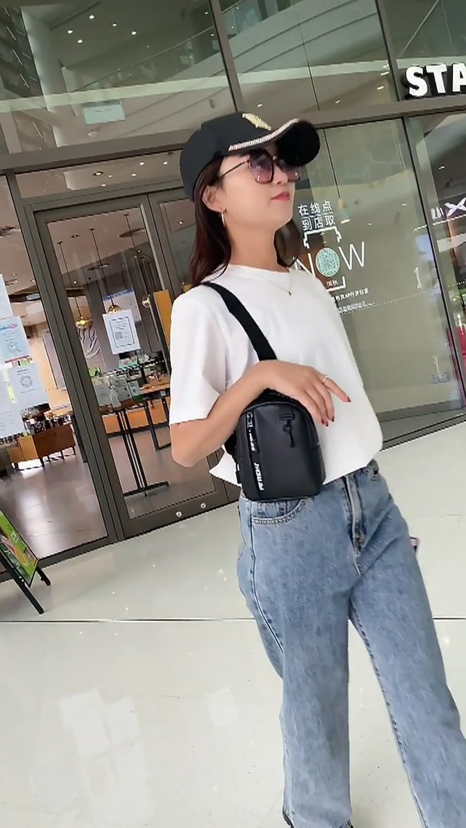 Women's Crossbody Bag | Shoulder Bag | Waist Bag | Sling Bag | PU Leather | With Adjustable Shoulder Strap & Zipper | With Extra Clip Carrier | Water-Repellent | Light Pink - Image 2