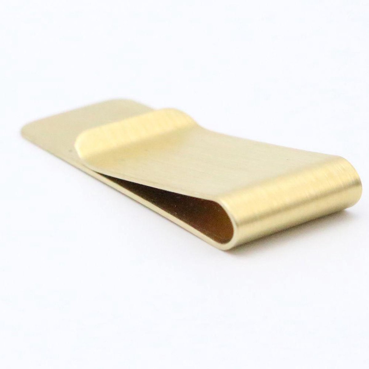 Gold-colored money clip - 5.5x2.0cm - Image 5