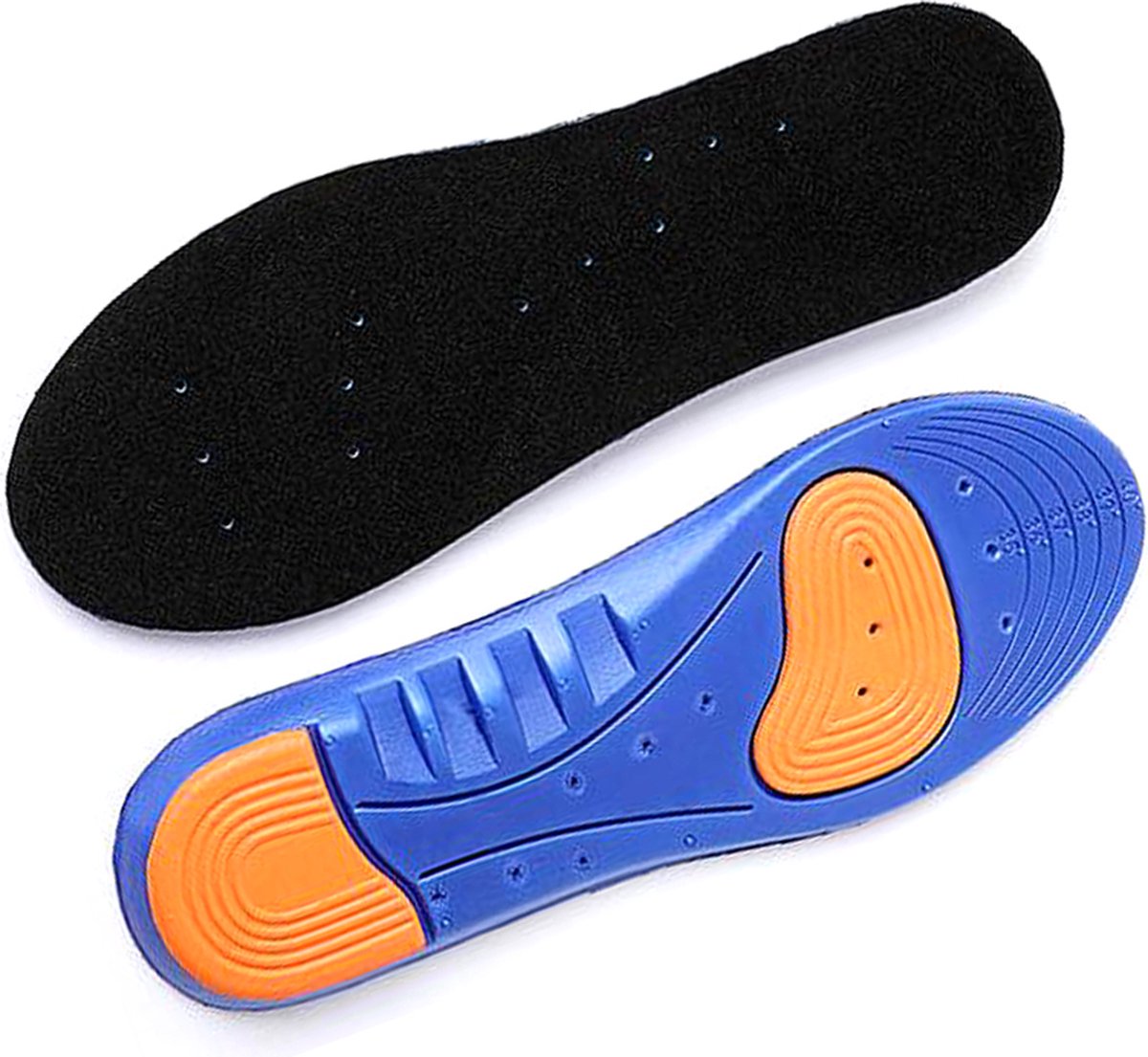 Gel Insoles | Medical PU Material | Insoles | Footpads | Blue | 41 - 46 - Image 5