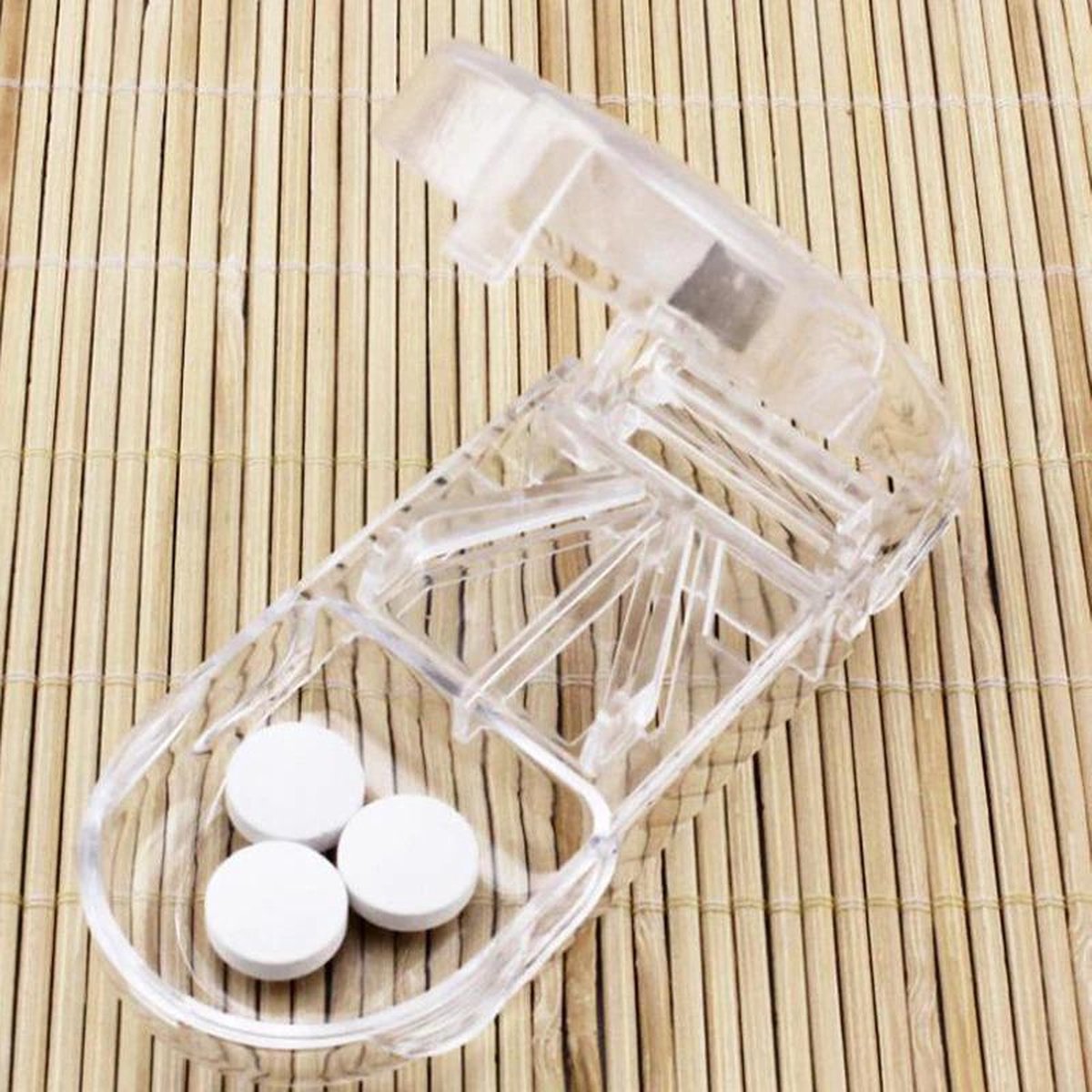 Pill Cutter | Pill Cutter | Pill Box | Pill Storage Box | Medicine Box | Transparent - Image 2