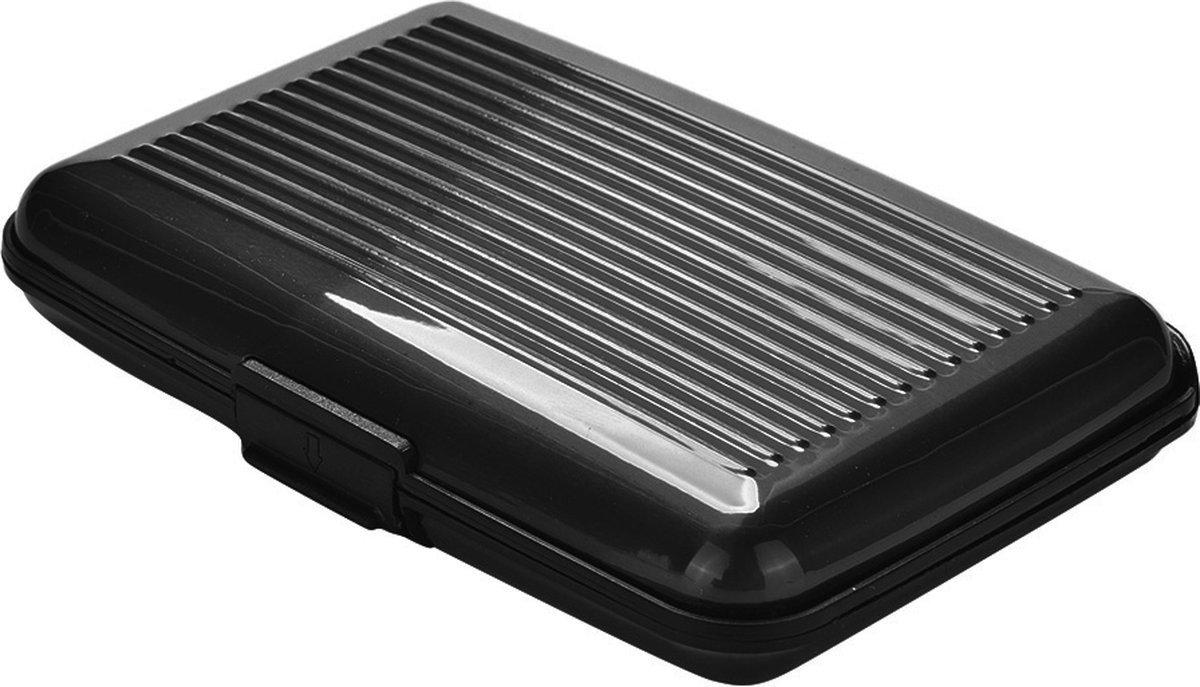 Aluminum Card Holder | Card Holder | Aluminum Wallet | Wallet | Card Holder | Black - Image 2