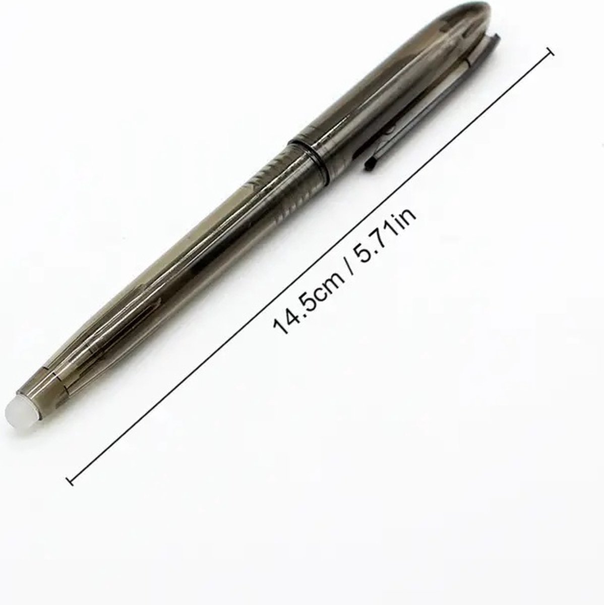 Erasable Pens 5 Pieces | Ballpoint Pens | Ballpoint Pen | Gel Pen | 0.7 mm Ballpoint Pen | Blue Ink | Blue Pens - Image 4