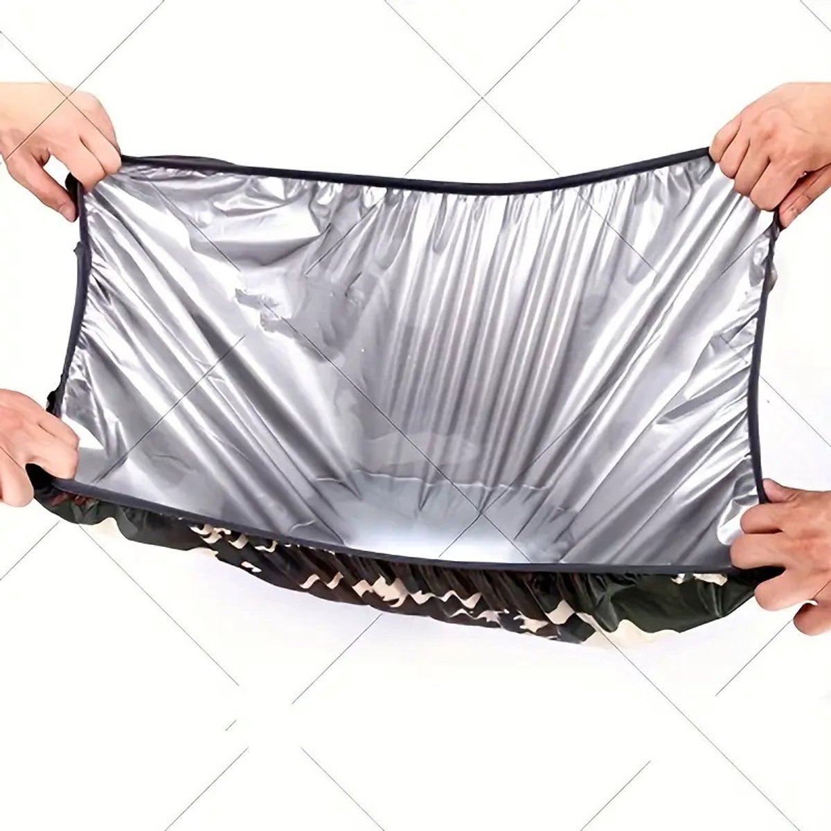 2x Rain Cover For Backpack | Backpack Rain Cover | Waterproof | Rain Cover Bag | Bag Protection Against Rain | 25-35 Liters | Pink - Image 3