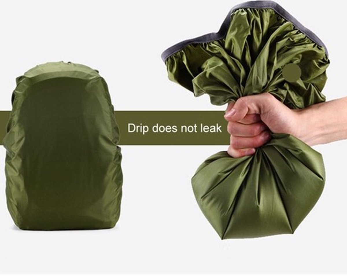 2x Rain Cover For Backpack | Backpack Rain Cover | Waterproof | Rain Cover Bag | Bag Protection Against Rain | 25-35 Liters | Pink - Image 5