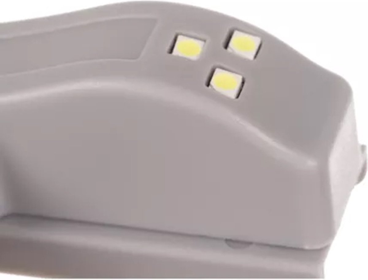 Cabinet Lighting | Refrigerator Lighting | Hinge Lighting | 3 LEDs | White Light | Light Sensor | Incl. Batteries | 1 Piece - Image 5