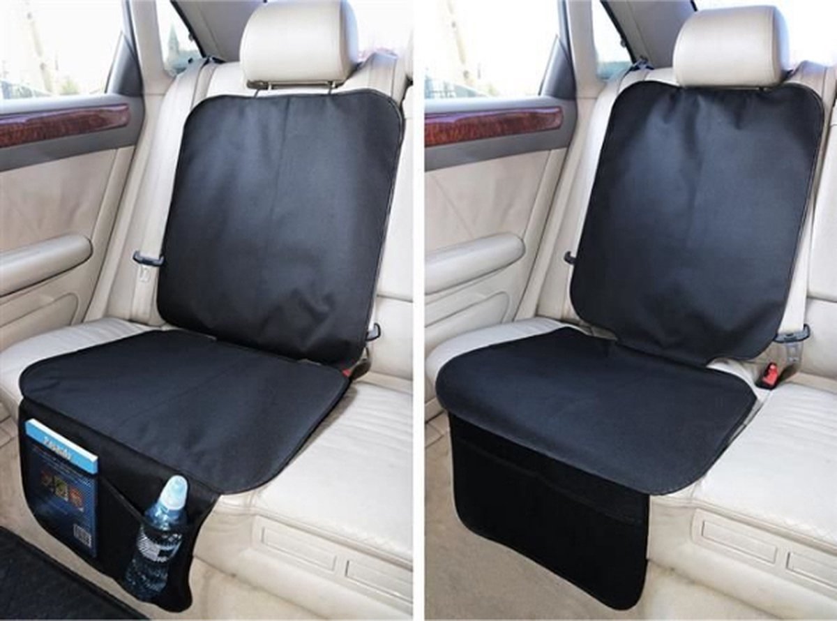 Car Seat Cover | Car Seat Protector | Child Seat Protector | Black - Image 2