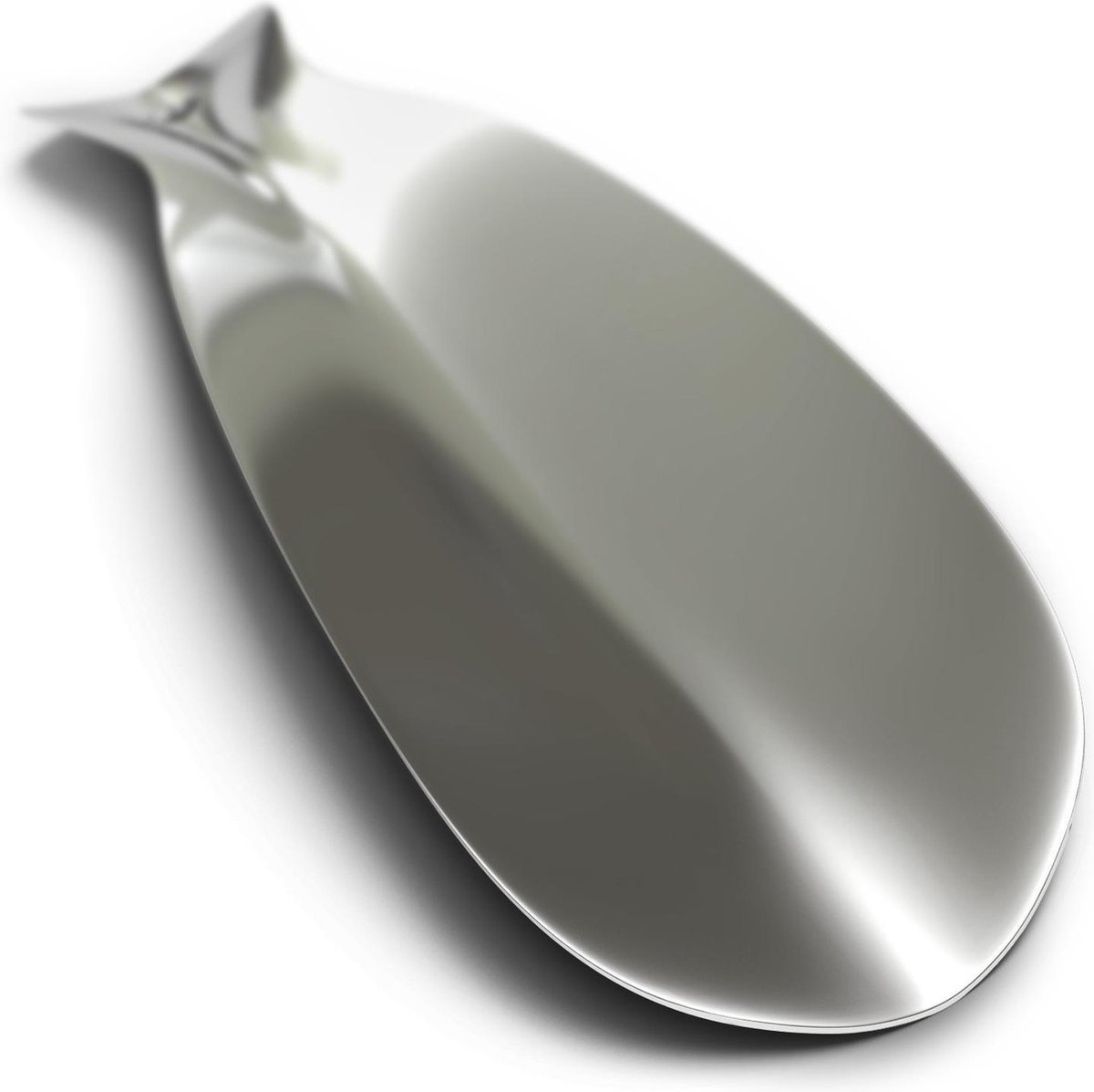 Shoehorn – Stainless Steel – Metal - 15 cm - Image 3