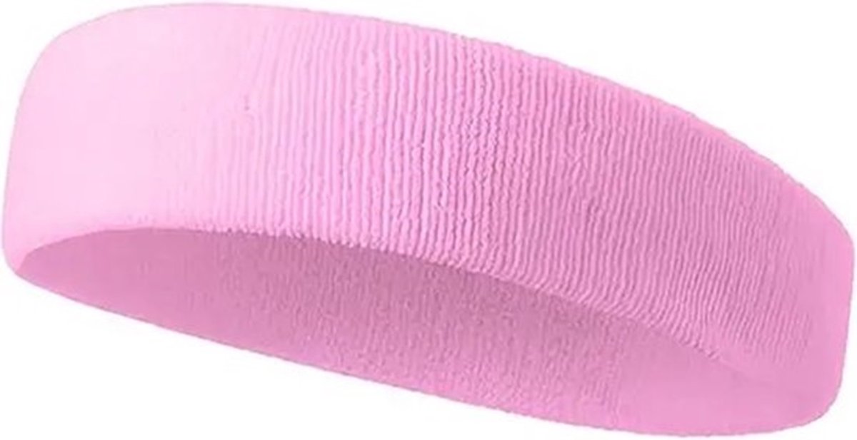Headband | Headband | Sweatband | Sweatbands | Head | Sports band | Light Pink - Image 2
