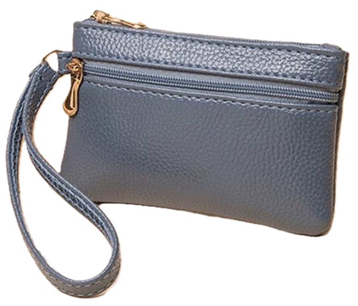 Luxury Protective Case for Car Key | Portable Wallet | Key Pouch | Car Key Pouch | Car Key Case | PU Leather | Grey - Image 1