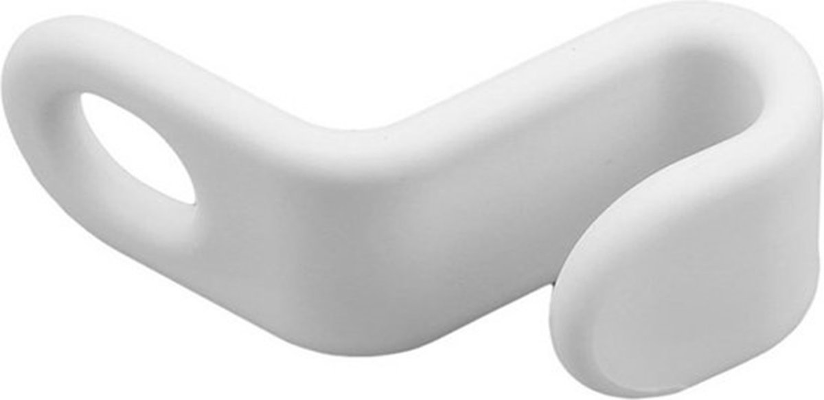 Clothes Hanger Hooks | Clothes Hanger Hook | Clothes Hook for | Coat Rack Hook | White | 5 Pieces - Image 3