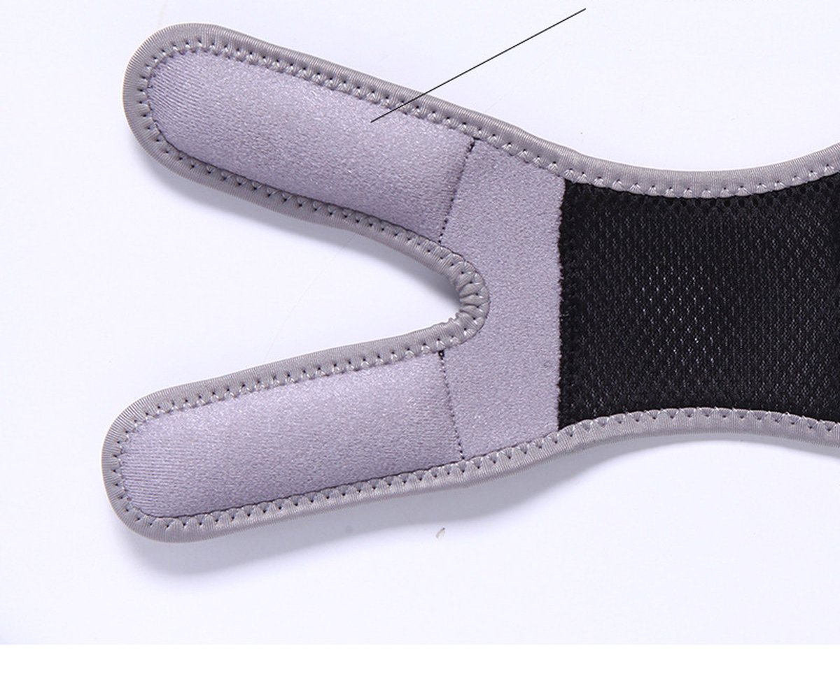 Double Patella Knee Brace | Patella Strap | Knee Support | Knee Protector | Knee Tendon Strap | Knee Bandage | Adjustable | 1 Piece | Black - Image 5