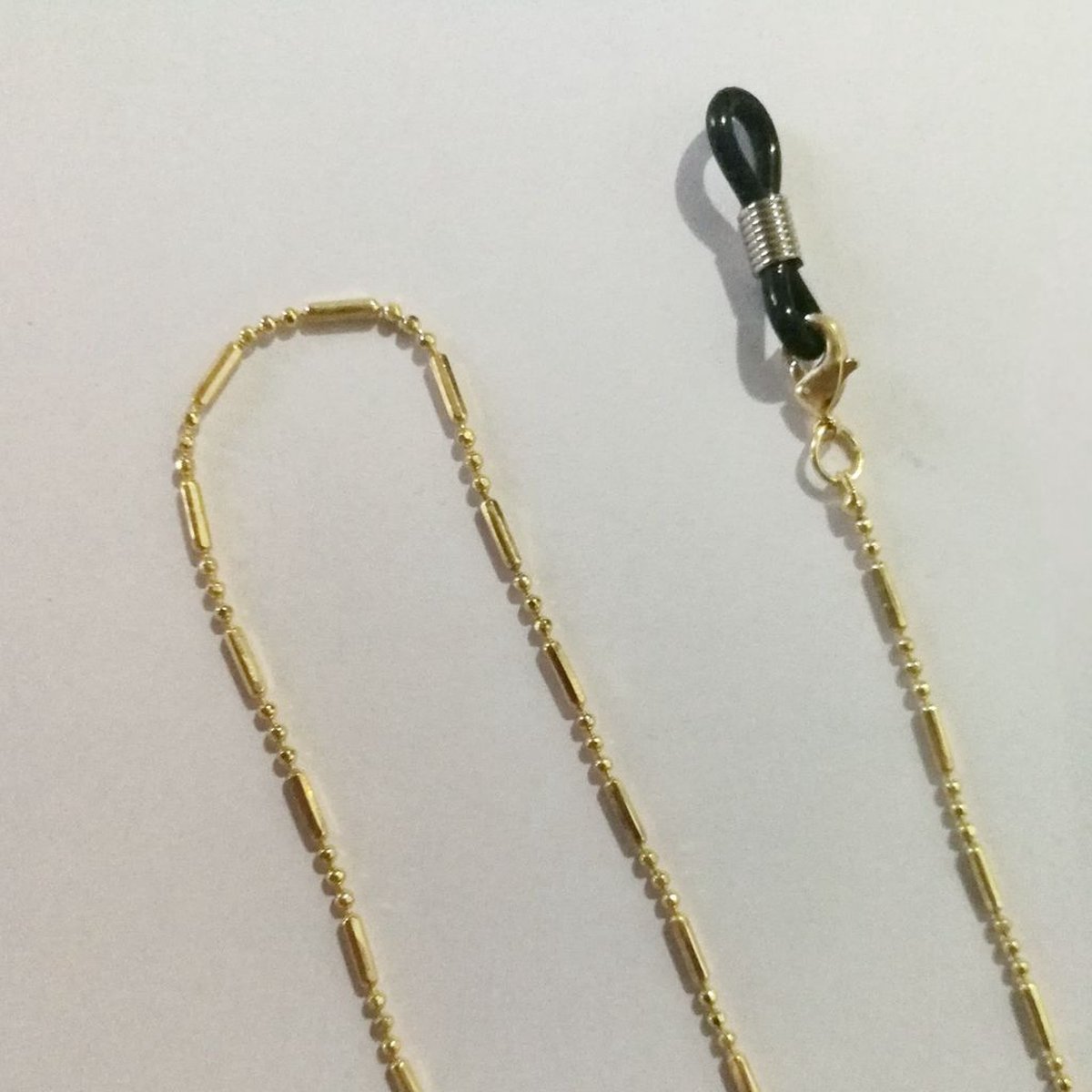 Gold Glasses Cord | Glasses Cord | Sunglasses Cord | Glasses Chain | Glasses Cord | With Black Loop | 72 CM - Image 5
