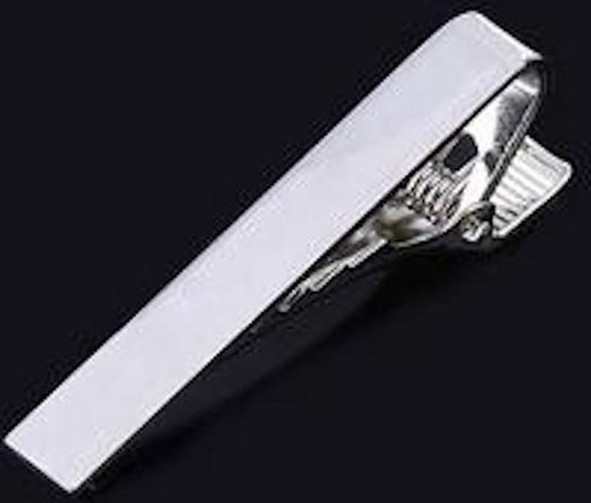 Tie Clip 4 cm by 0.6 cm – Tie Clip – Tie Clip - Silver - Image 1
