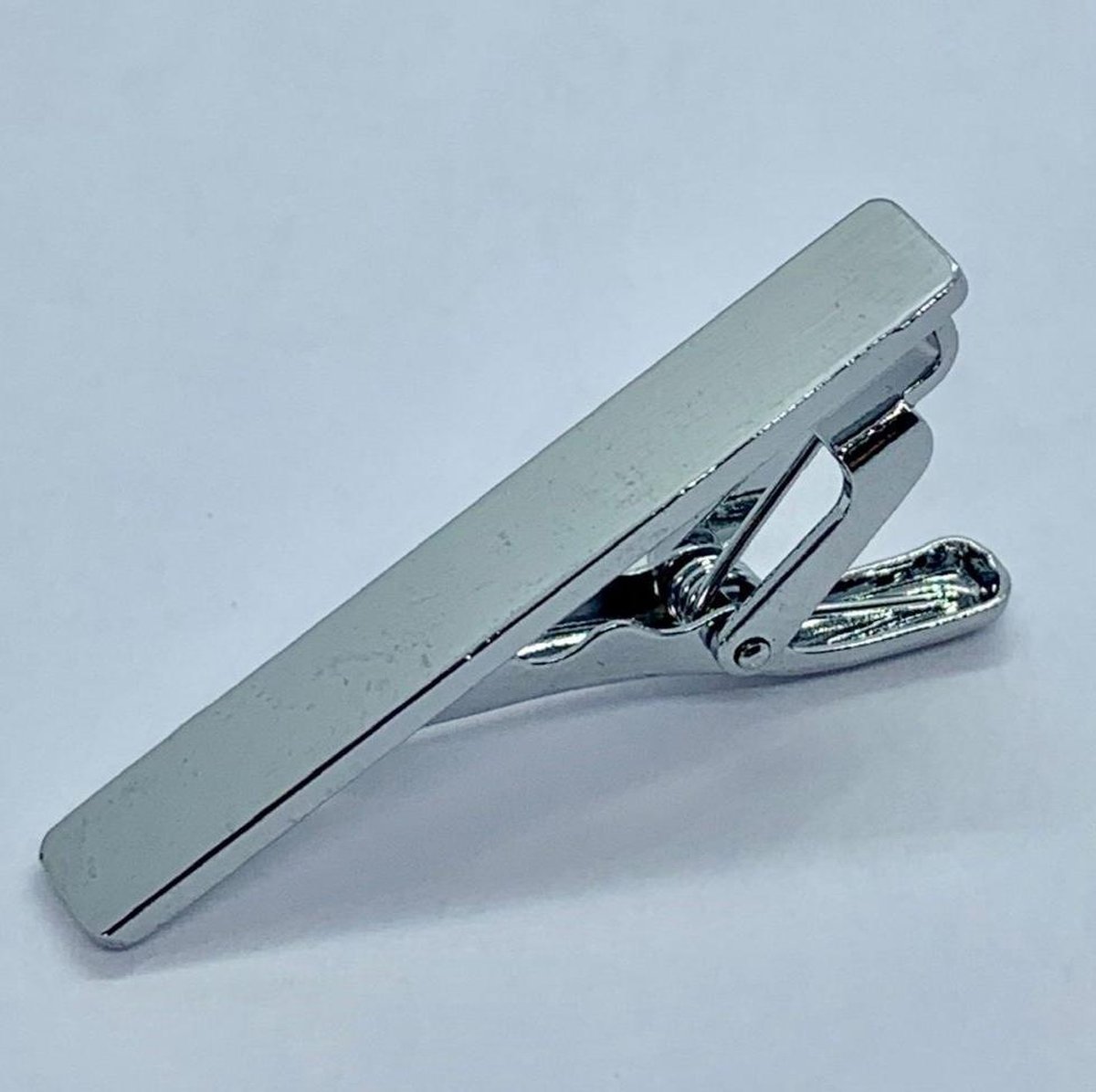 Tie Clip 4 cm by 0.6 cm – Tie Clip – Tie Clip - Silver - Image 3